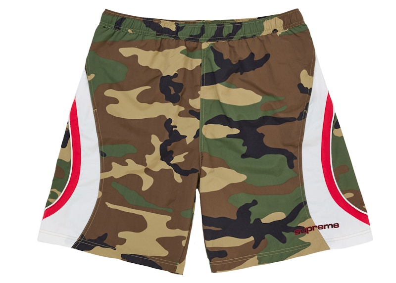 Supreme Paneled Water Short Woodland Camo