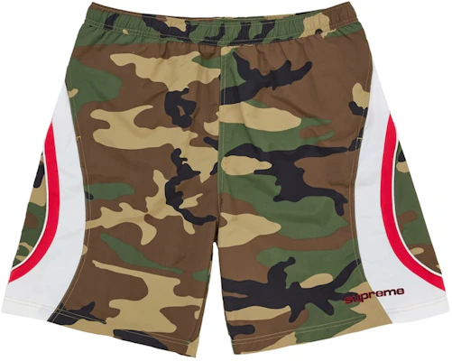 Supreme Paneled Water Short Woodland Camo Buy Supreme Paneled Water Short Woodland Camo