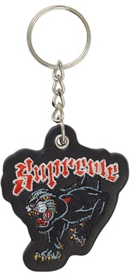 Supreme Panther Keychain Black Buy Supreme Panther Keychain Black
