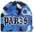 Order Supreme Paris Camo Beanie Blue Camo