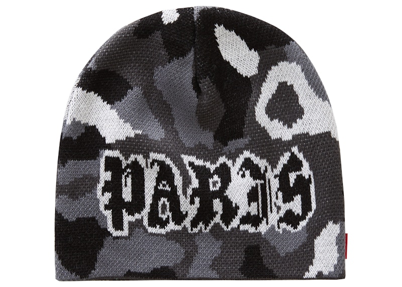 Supreme Paris Camo Beanie Snow Camo 圖 2