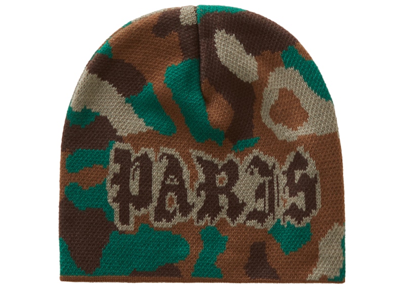 Supreme Paris Camo Beanie Woodland Camo 圖 2