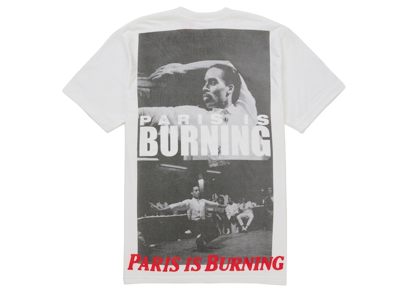 Buy Supreme Paris Is Burning Tee White