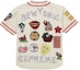 Buy Supreme Patches Denim Baseball Jersey Natural