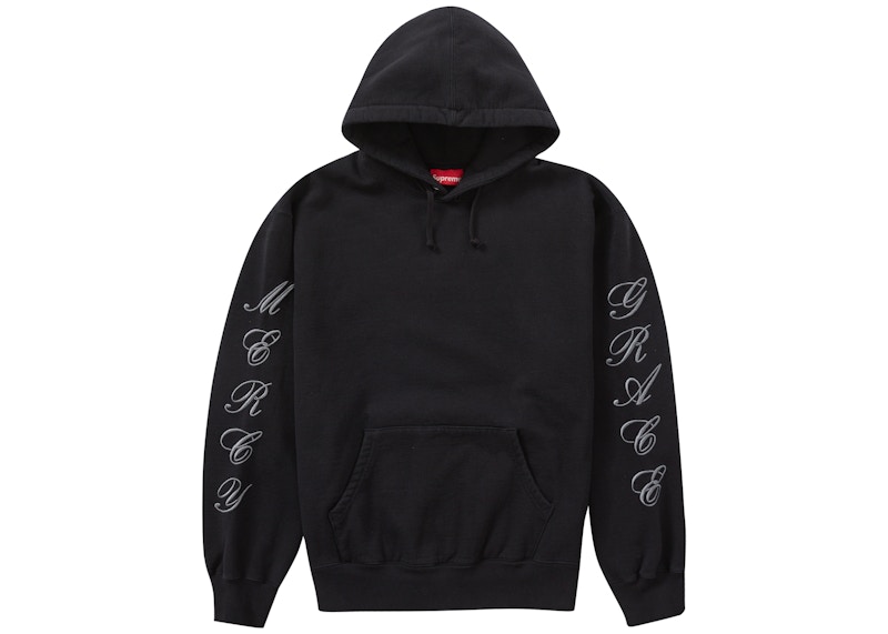 Supreme Patches Spiral Hooded Sweatshirt Black 圖 2