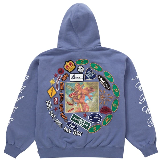 supreme-patches-spiral-hooded-sweatshirt-light-purple