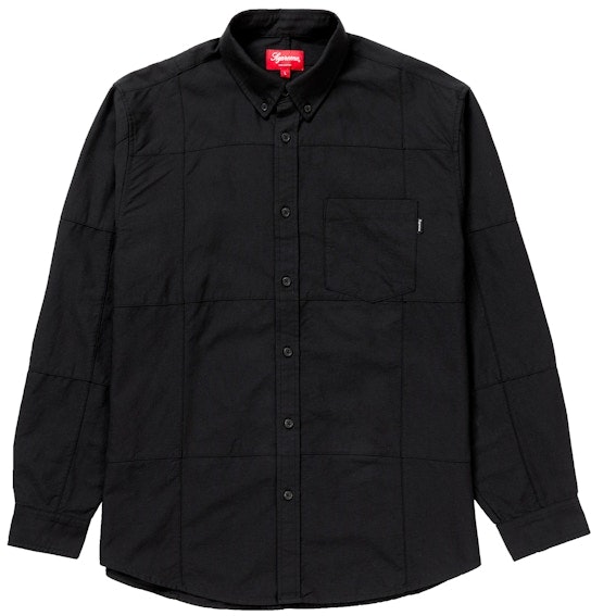 supreme-patchwork-oxford-shirt-black