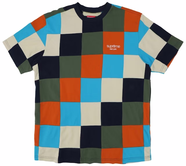 supreme-patchwork-pique-tee-navy