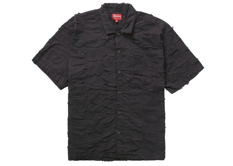 Supreme Patchwork S/S Shirt Black