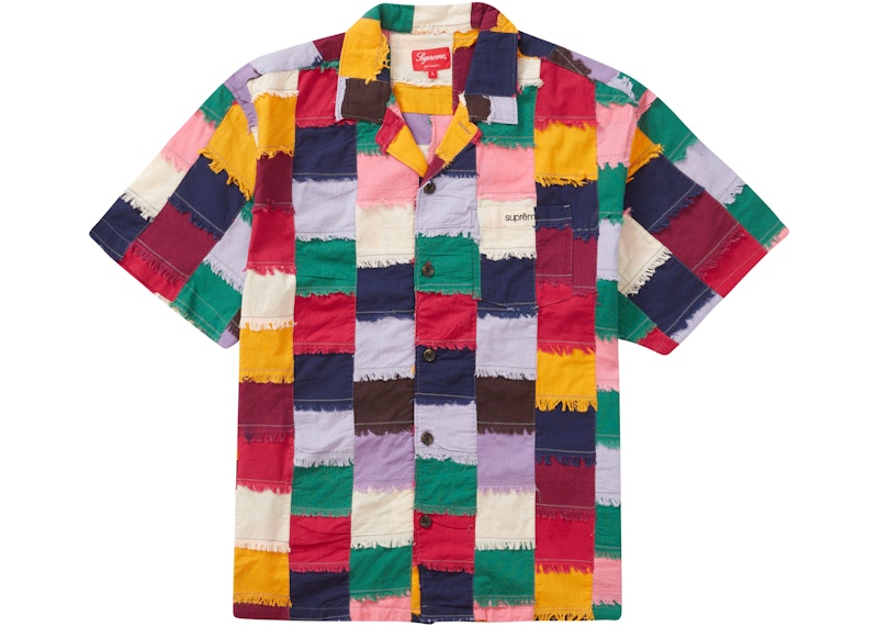 Buy Supreme Patchwork S/S Shirt Multicolor
