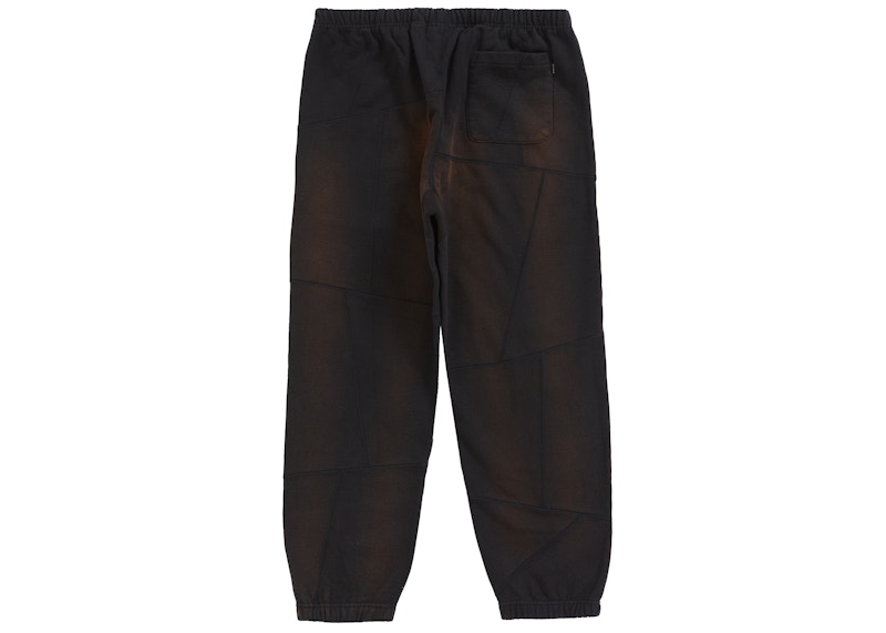Supreme Patchwork Sweatpant (FW20) Black 圖 2