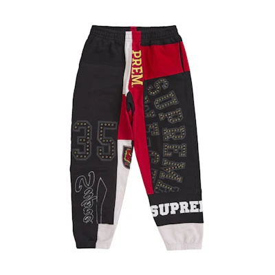 Supreme Patchwork Sweatpant (SS25) Black