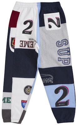 シュプリーム パッチワーク スウェットパンツ (SS25) ネイビー Order シュプリーム パッチワーク スウェットパンツ (SS25) ネイビー