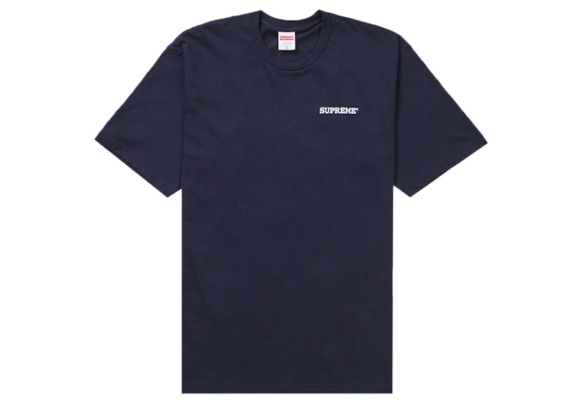Supreme Patchwork Tee Navy