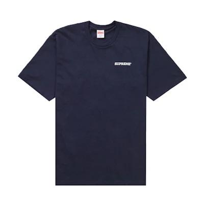Supreme Patchwork Tee Navy
