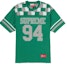 Buy Supreme Top de Fútbol Verde con Diseño Patchwork Yoke