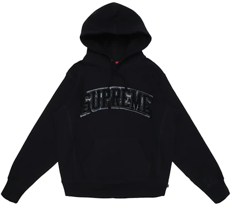 Sudadera con Capucha Supreme Logo Arco Patent/Chenille. Buy Sudadera con Capucha Supreme Logo Arco Patent/Chenille.