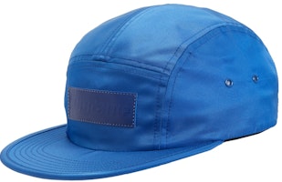 Supreme Gorra Camp Tela Patentada Piel Azul Real Buy Supreme Gorra Camp Tela Patentada Piel Azul Real