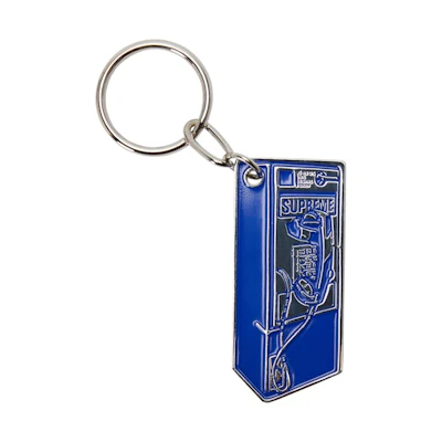 Supreme Payphone Keychain Blue