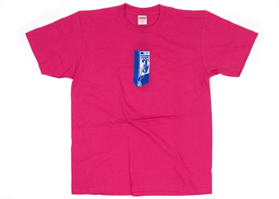 Supreme Camiseta Teléfono Público Rosa Oscuro Buy Supreme Camiseta Teléfono Público Rosa Oscuro