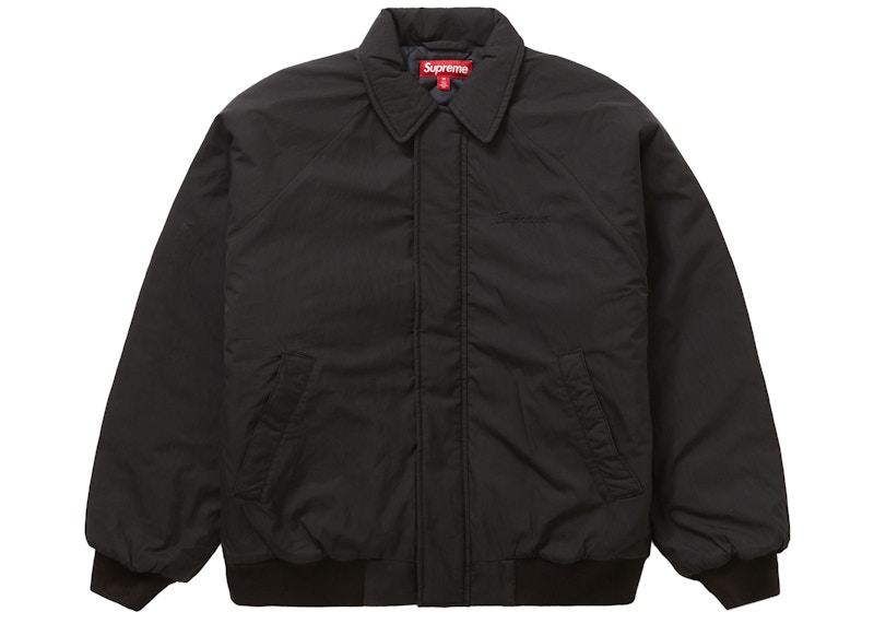 Buy Supreme Peace Embroidered Work Jacket Black Novelship