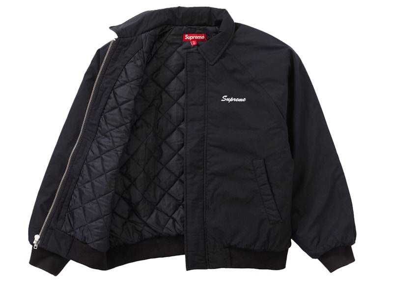 Supreme Peace Embroidered Work Jacket Navy 圖 2