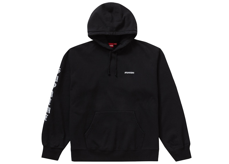 Supreme Peace Hooded Sweatshirt Black 圖 2