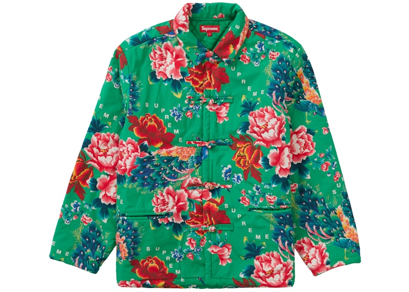 Supreme Peacock Jacket Bright Green