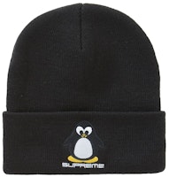 Supreme Penguin Beanie Black Supreme Penguin Beanie Black