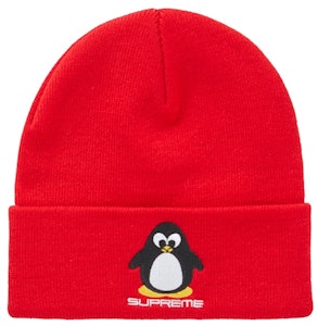 Supreme 企鵝紅色毛帽 Buy Supreme 企鵝紅色毛帽