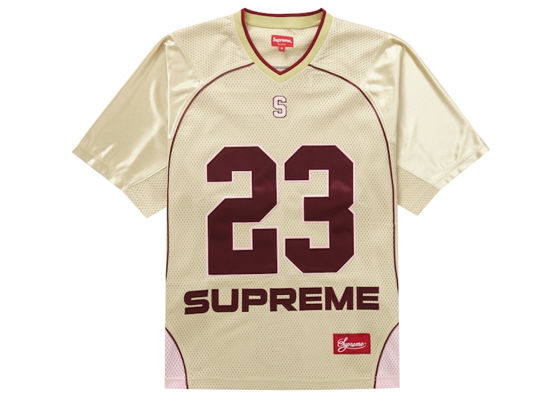 Supreme Perfect Season Football Jersey Gold