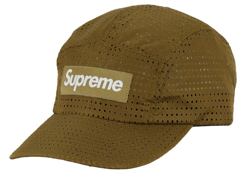 Buy 슈프림 SS22 펀칭 캠프캡 "올리브 브라운" 
