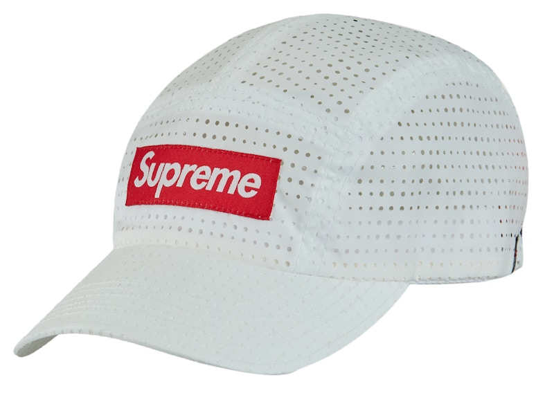 Buy Gorra Supreme Perforada Camp (SS22) 'Blanca'