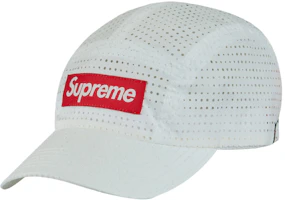 Supreme Perforated Camp Cap (SS22) 'White' Supreme Perforated Camp Cap (SS22) 'White'