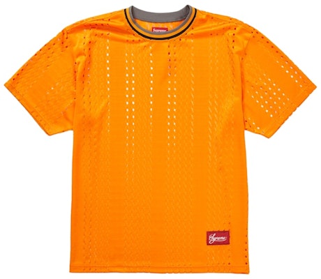 Supreme 橘色打孔条纹热身上衣 Buy Supreme 橘色打孔条纹热身上衣