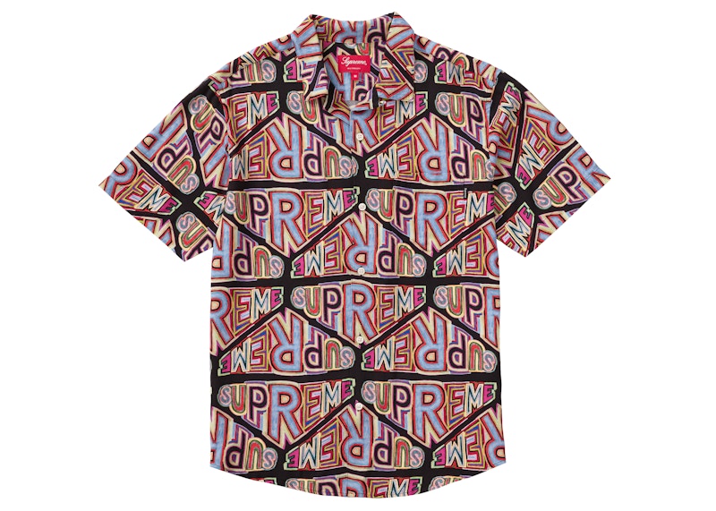 Supreme Perspective Rayon S/S Shirt Black