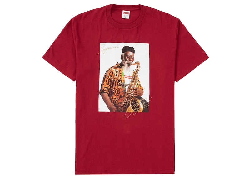 Buy Supreme Pharaoh Sanders Camiseta Cardinal