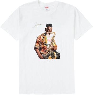 Supreme Camiseta Blanca Pharoah Sanders Buy Supreme Camiseta Blanca Pharoah Sanders