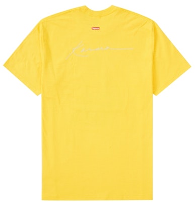 Supreme Pharoah Sanders Tee Yellow Order Supreme Pharoah Sanders Tee Yellow