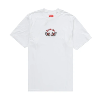 Supreme Phoenix S/S Top White