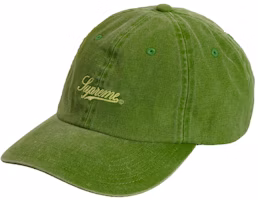 Supreme Pigment Print Script Logo 6-Panel Green Supreme Pigment Print Script Logo 6-Panel Green