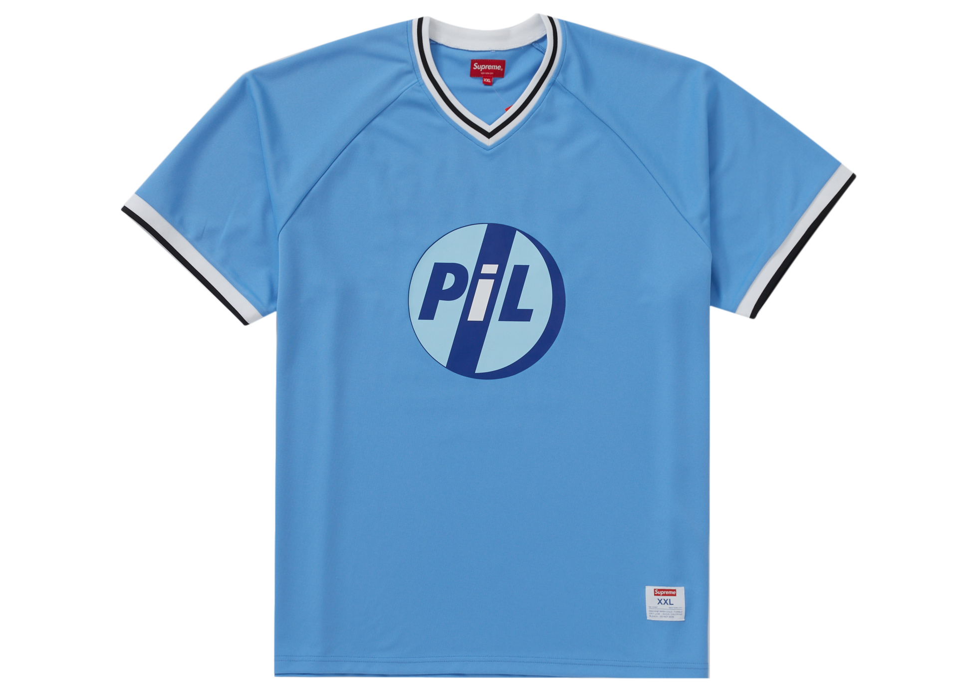 Buy Supreme PiL Baseball Top Light Blue - Novelship