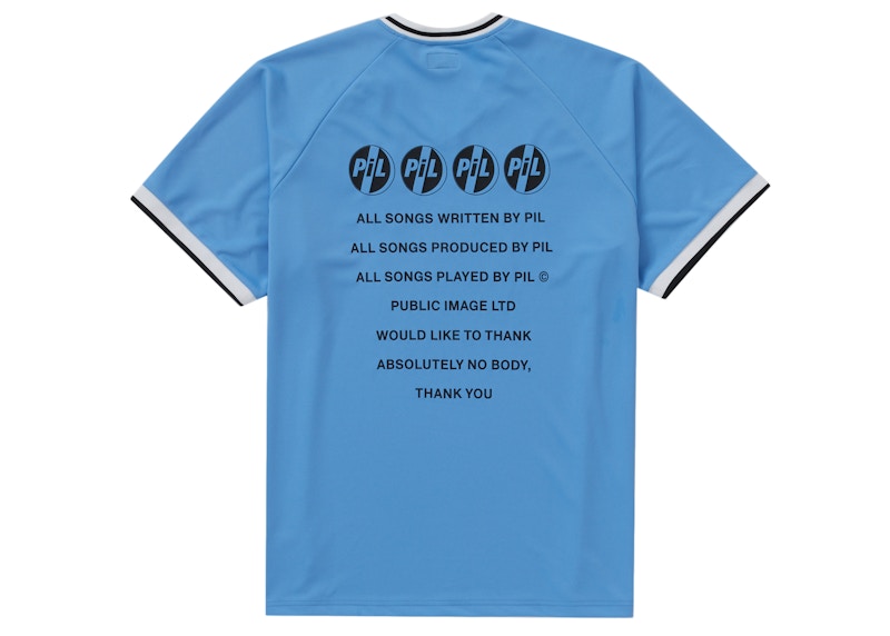 Supreme PiL Baseball Top Light Blue 圖 2