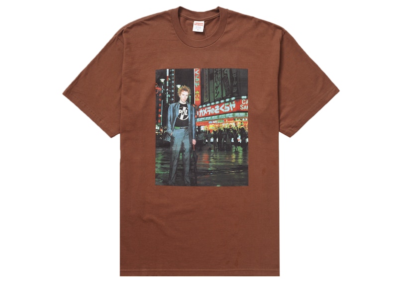 Supreme PiL Live In Tokyo Tee Brown