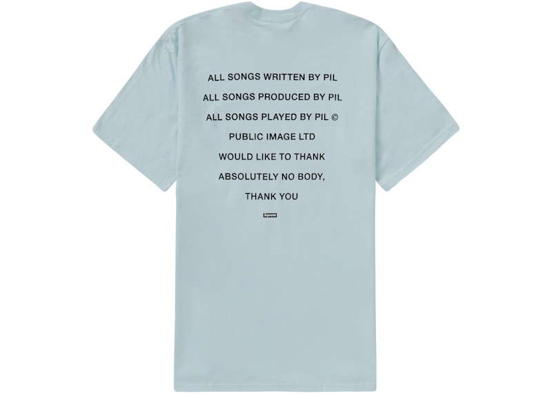 Supreme PiL Tee Pale Blue 圖 2