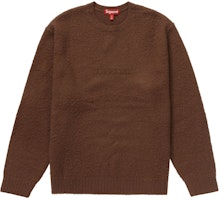 Supreme Pilled Sweater (FW23) Brown Supreme Pilled Sweater (FW23) Brown