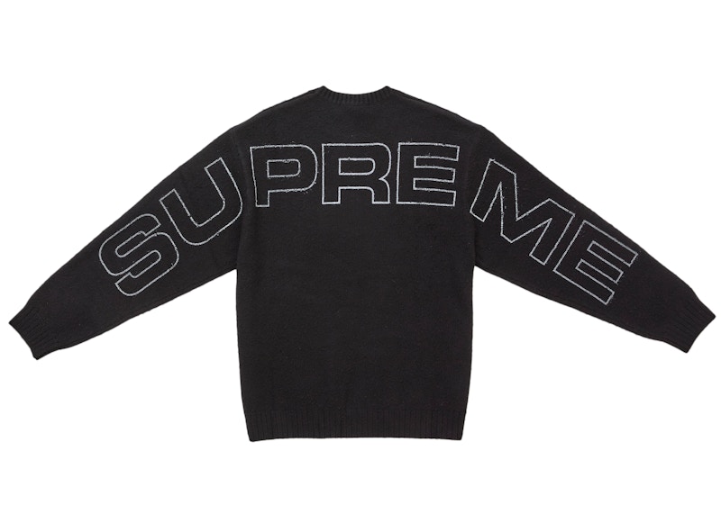 Order Supreme Pilled Sweater Hitam (SS26)