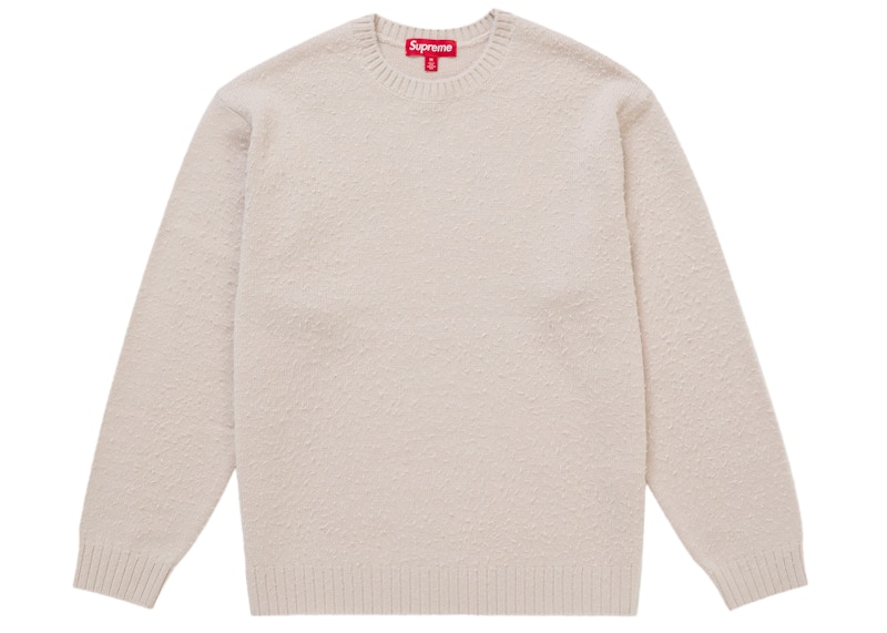 Supreme Pilled Sweater (SS26) Stone