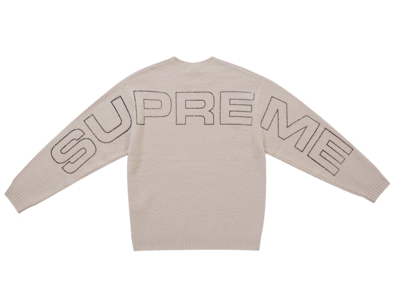 Order Supreme Pilled Sweater (SS26) Stone
