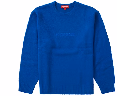 Supreme Pilled Sweater Royal Buy Supreme Pilled Sweater Royal